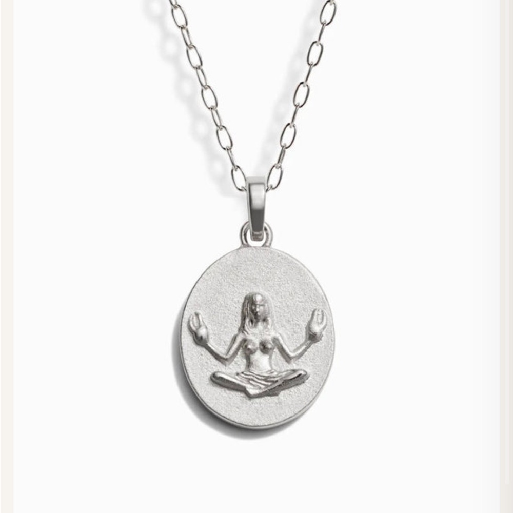 Awe Inspired Cancer Zodiac Goddess Necklace